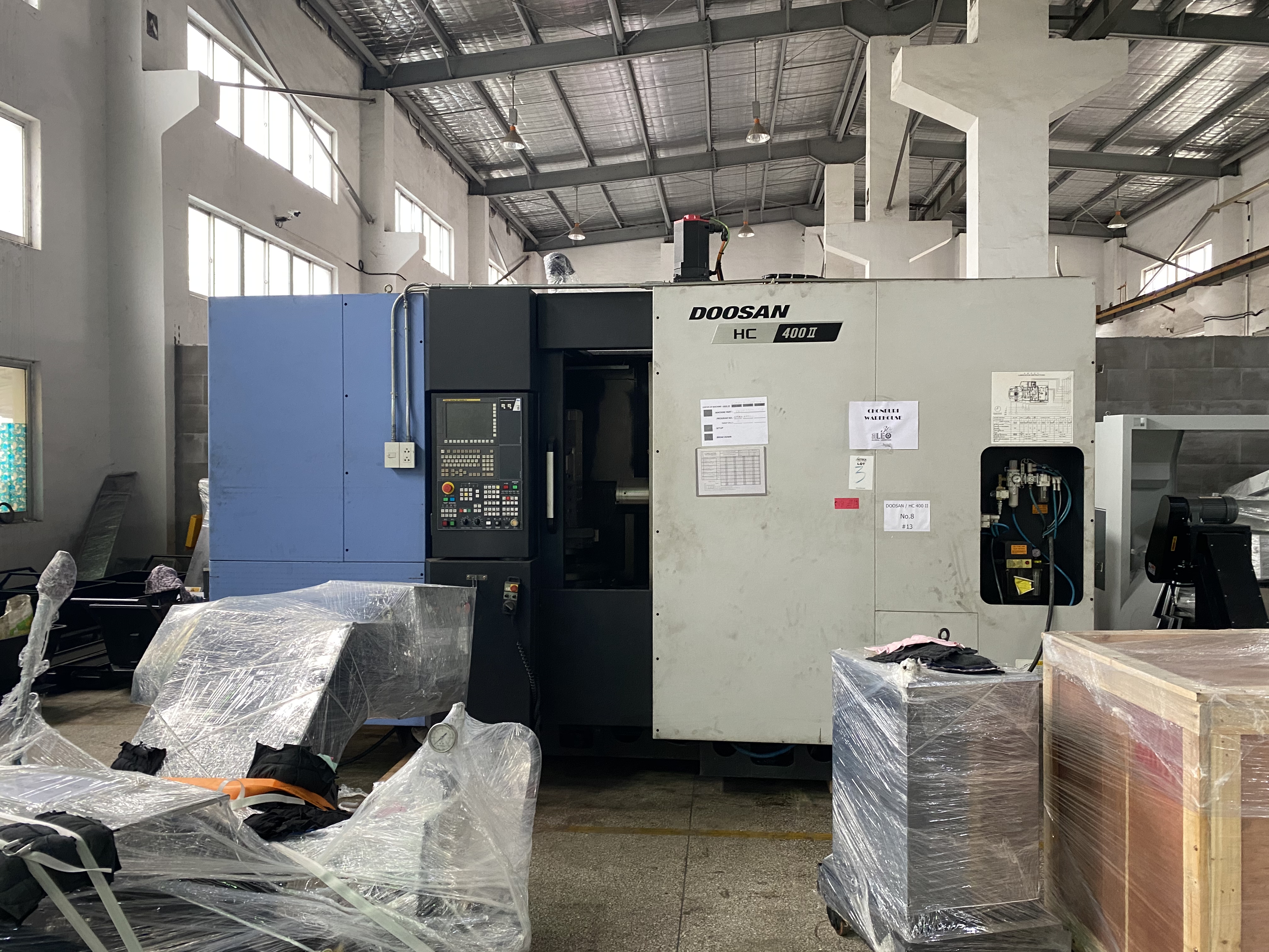 出售1台DOOSAN HC400II 卧式加工中心【苏州】