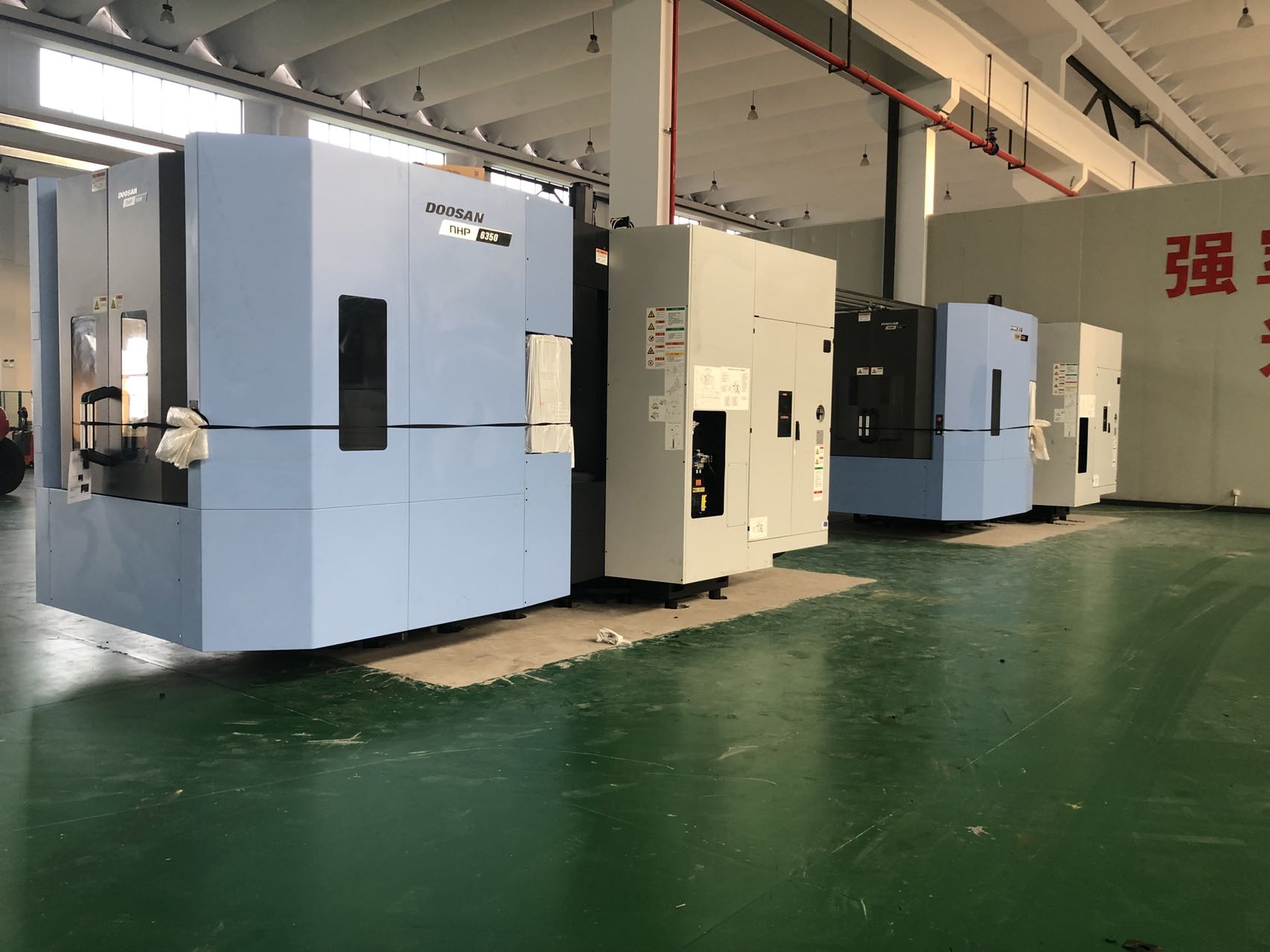 出售2台DOOSAN 斗山线轨630高速卧式加工中心【苏州】